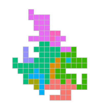 BlockR: An Areal Spatial Anonymization and Visualization Tool